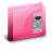 Folder Poison Pink Icon 48x48 png